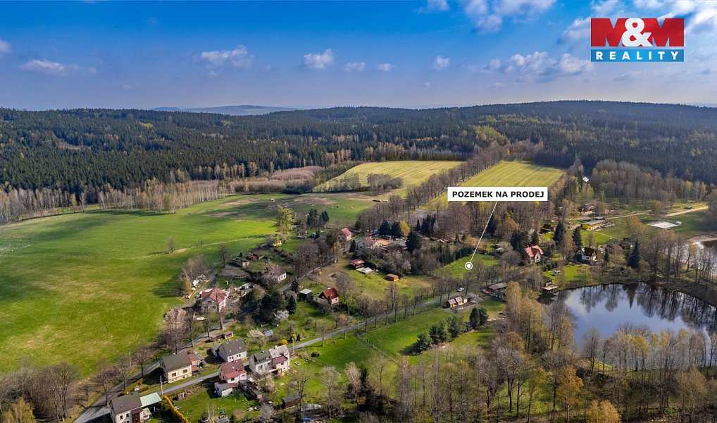 Prodej stavebního pozemku 1 218 m², Nové Město pod Smrkem – náhled fotky 6