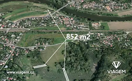 Prodej pole 852 m², Řevnice, okres Praha-západ