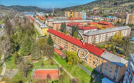 Pronájem bytu 2+1 52 m², Josefa Sousedíka, Vsetín
