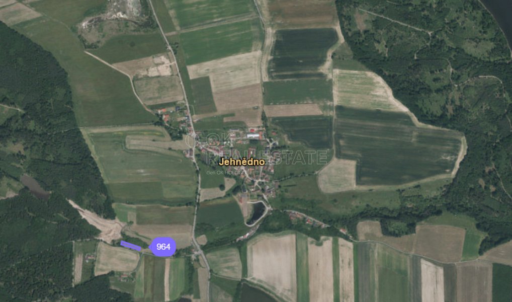 Prodej pole 26 614 m², Albrechtice nad Vltavou – náhled fotky 4