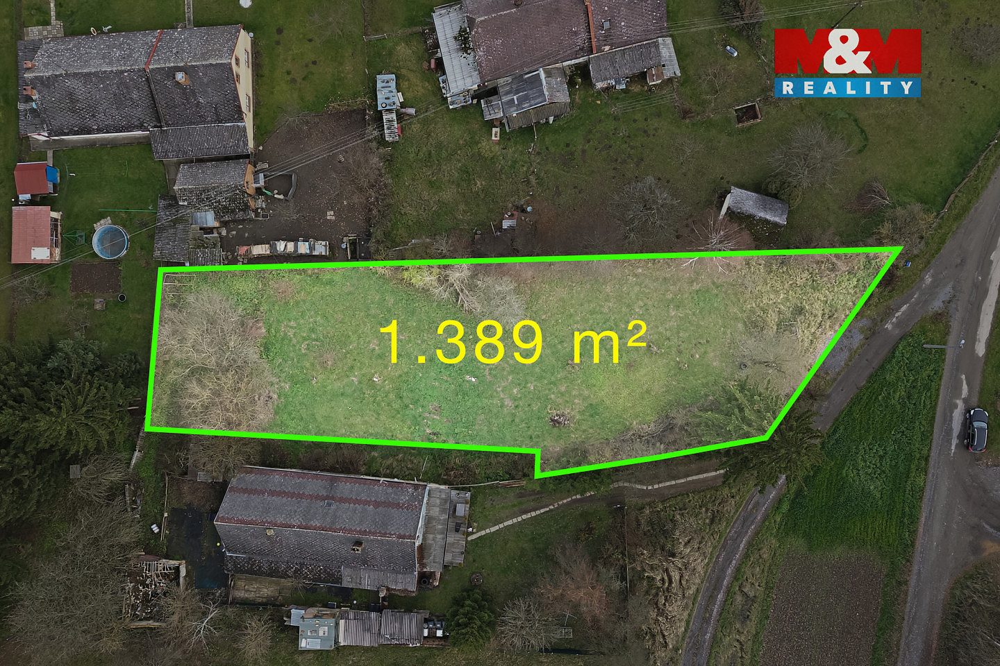 Prodej stavebního pozemku 1 389 m² — photo 2