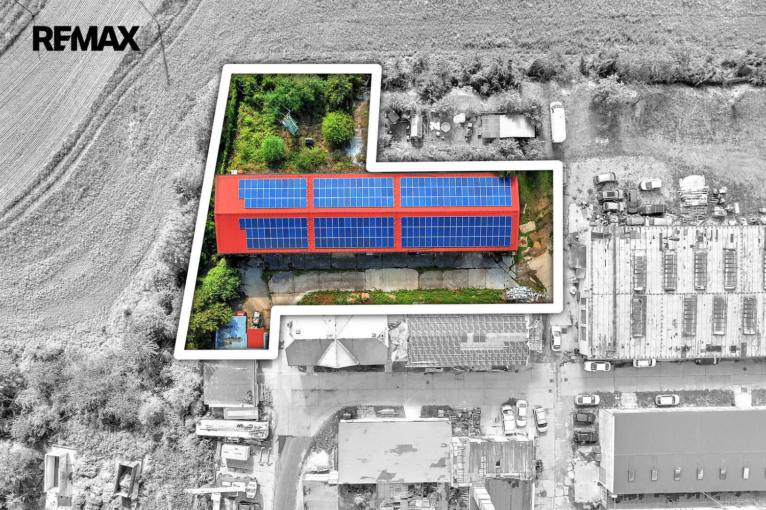 Prodej výrobních prostor 746 m²