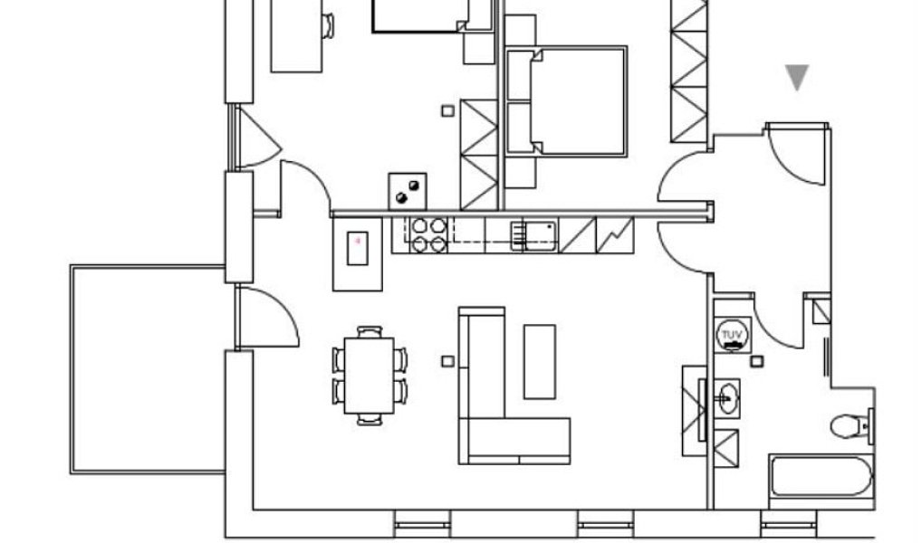 Pronájem bytu 3+kk 61 m², Nové Město nad Metují – náhled fotky 9