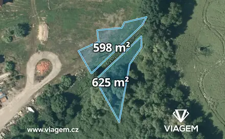 Prodej pole 611 m², Sedlec-Prčice, okres Příbram