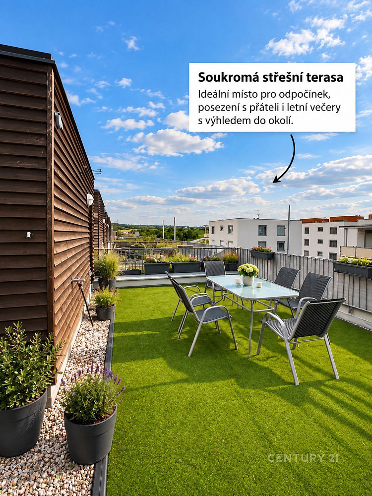 Pronájem bytu 1+kk 41 m² – fotografie 2