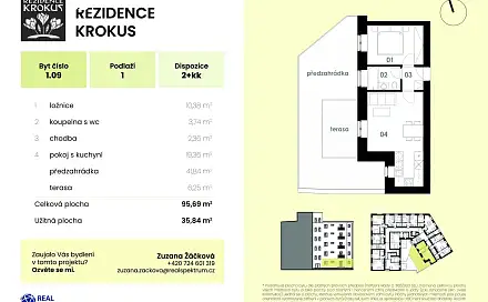 Prodej bytu 2+kk 36 m²