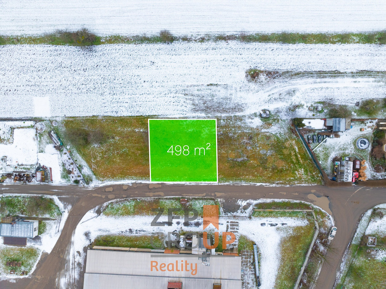 Prodej stavebního pozemku 498 m²