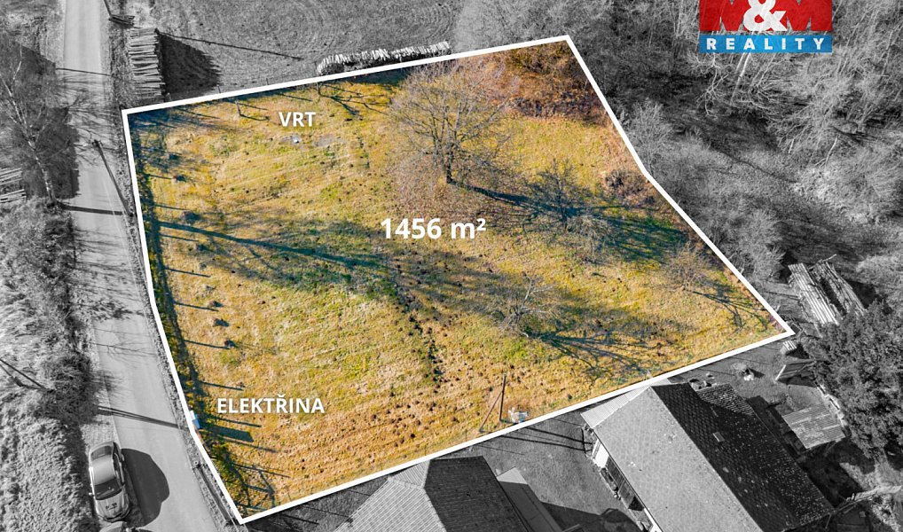 Prodej stavebního pozemku 1 456 m², Jarošov nad Nežárkou – náhled fotky 2