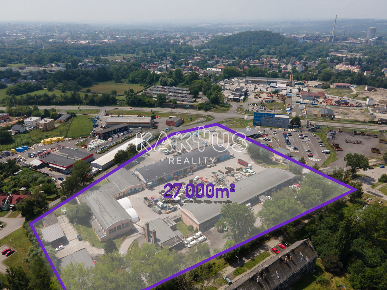 Prodej skladovacích prostor 27 000 m²
