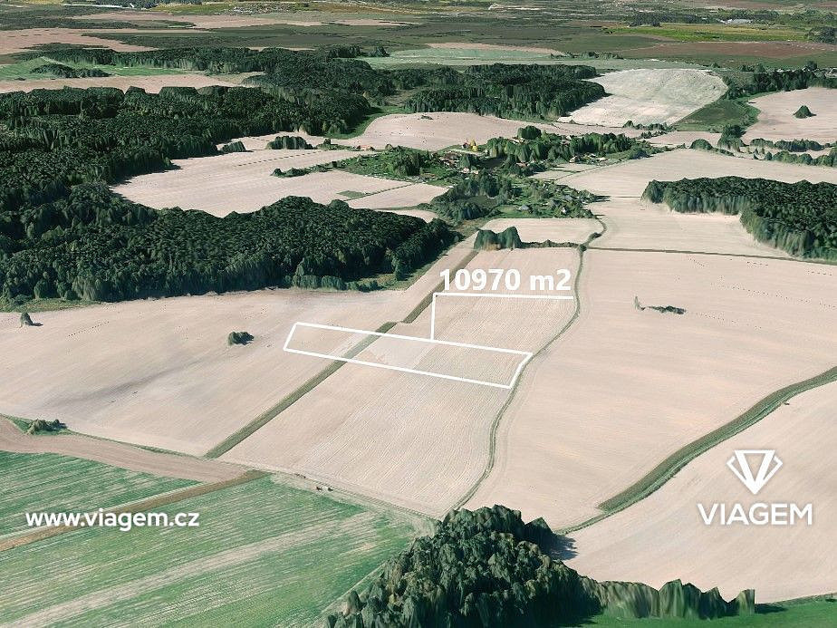 Prodej pole 1 371 m² – fotografie 4