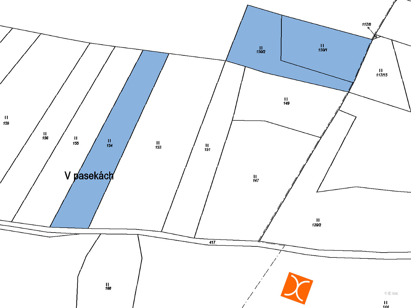 Prodej pole 1 532 m² – fotografie 2