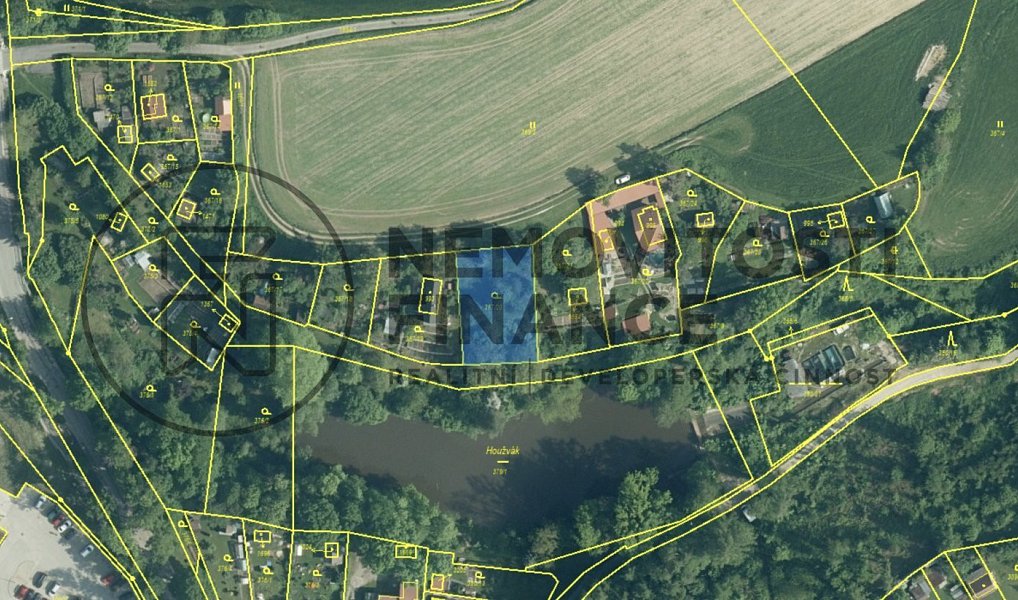 Prodej zahrady 743 m², Velešín – náhled fotky 3