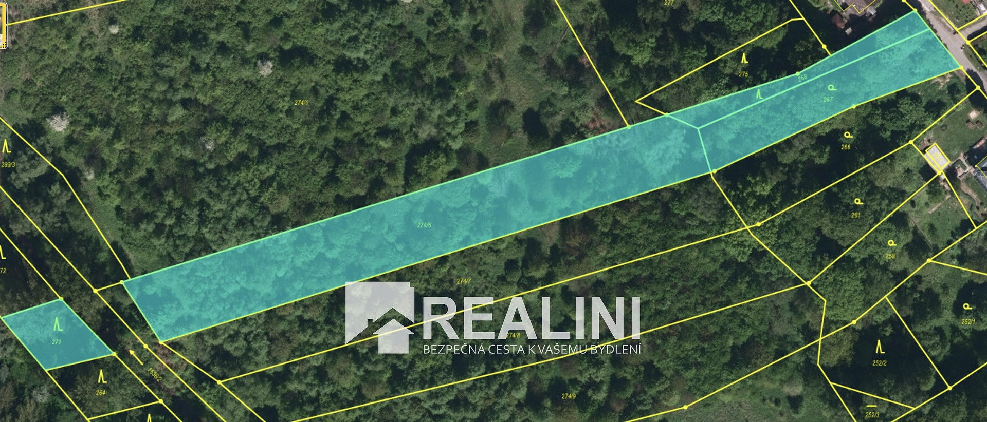 Prodej stavebního pozemku 6 547 m²
