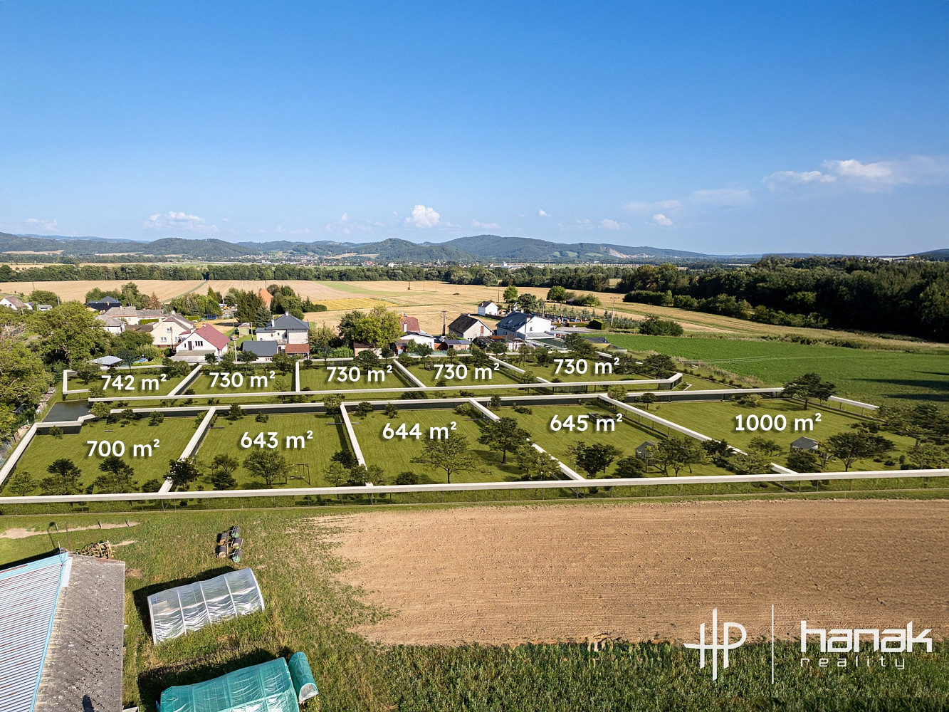 Prodej stavebního pozemku 730 m²