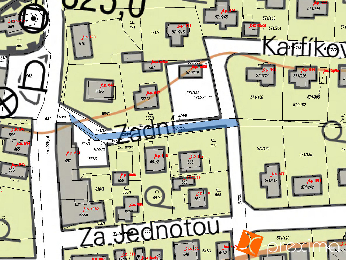 Prodej pozemku 20 m² – fotografie 3