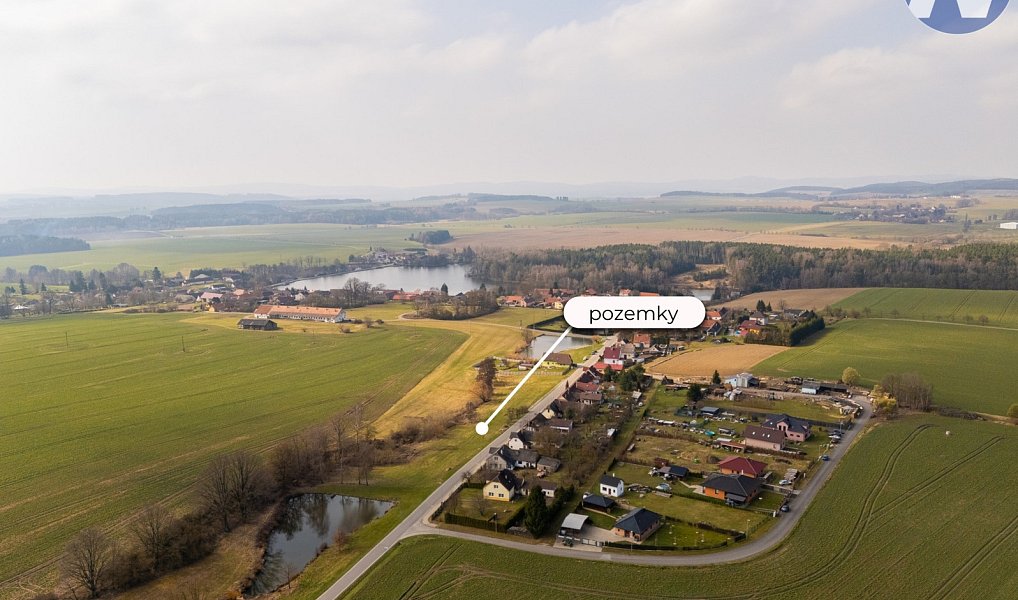 Prodej stavebního pozemku 1 282 m², Borovany – náhled fotky 5
