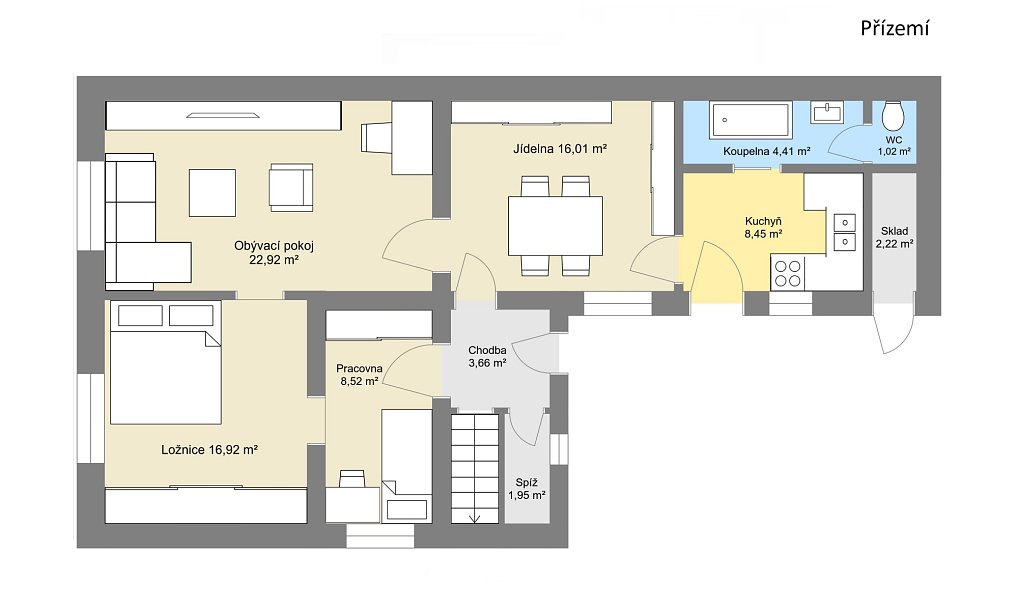 Prodej domu 138 m² s pozemkem 590 m², Brandýsek – náhled fotky 24