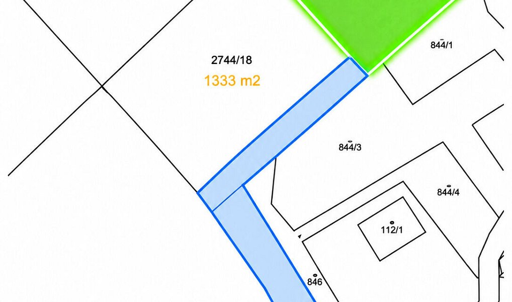 Prodej stavebního pozemku 1 333 m², Rudoltice – náhled fotky 9