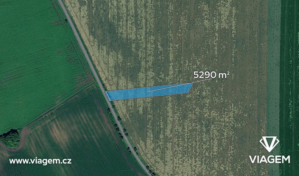 Prodej pole 352 m², Víceměřice – náhled fotky 2