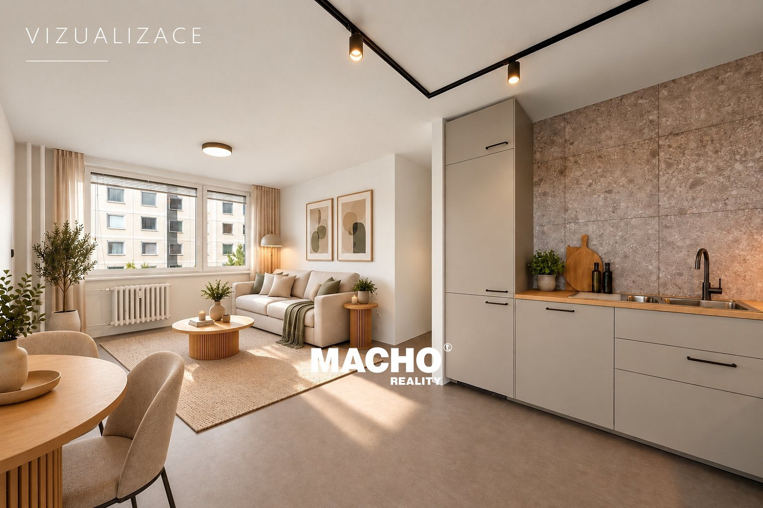 Pronájem bytu 3+kk 65 m²