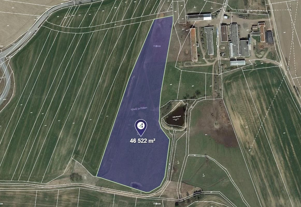 Prodej louky 46 522 m²