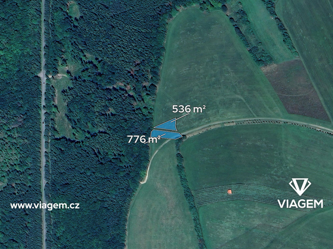 Prodej pole 656 m² – fotografie 2