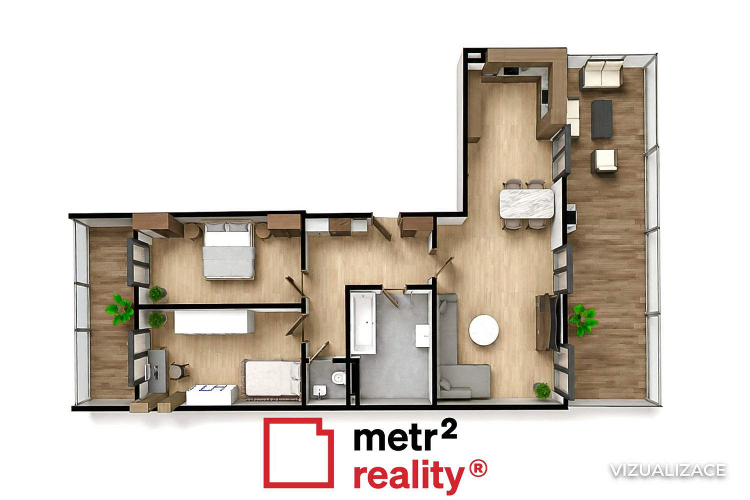 Prodej bytu 3+kk 131 m²