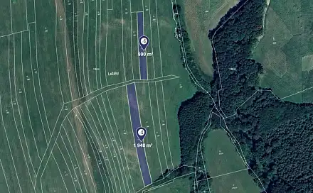 Prodej louky 1 836 m², Podolí, okres Vsetín
