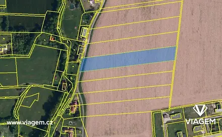 Prodej pole 1 213 m², Horní Domaslavice, okres Frýdek-Místek