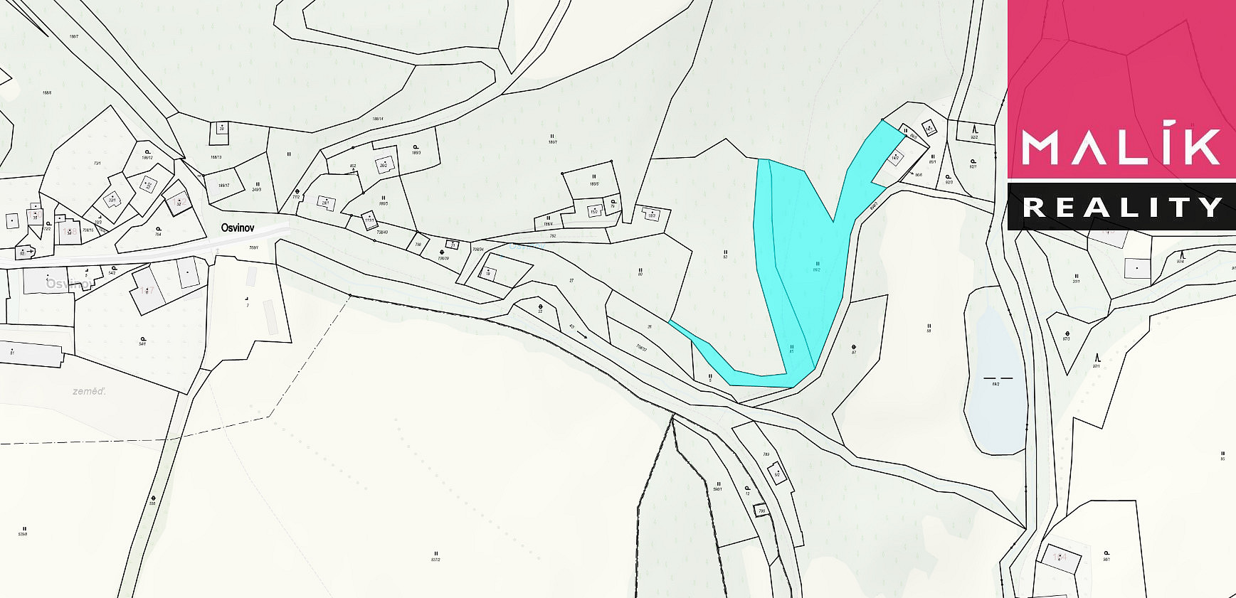 Prodej louky 5 320 m²