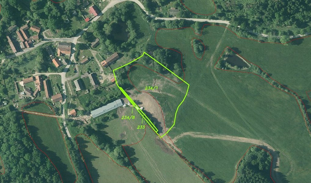 Prodej pozemku 11 798 m², Nová Bystřice – náhled fotky 5