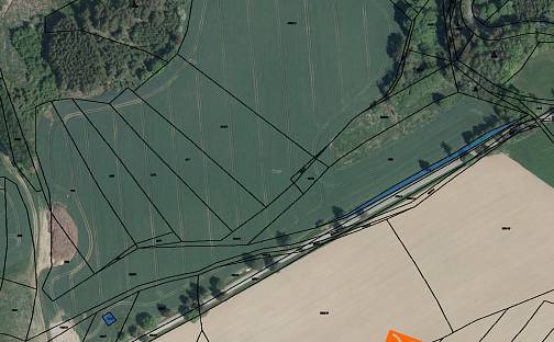 Prodej pole 178 m², Křešín, okres Pelhřimov