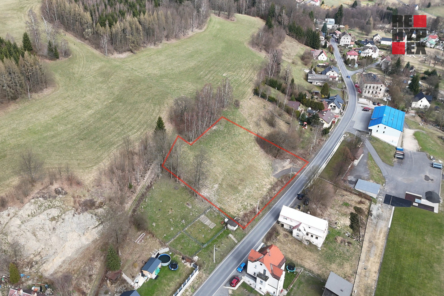 Prodej stavebního pozemku 1 486 m² – fotografie 3