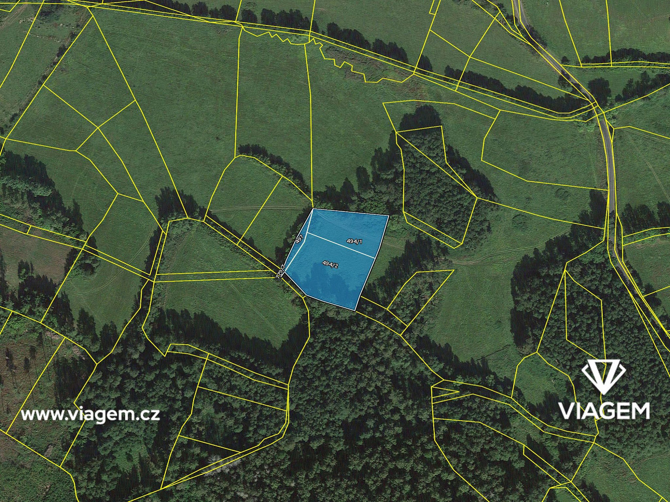 Prodej pole 1 127 m² - View 4