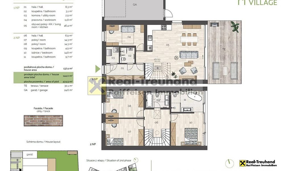 Prodej domu 144 m² s pozemkem 425 m², Bystřice – náhled fotky 7
