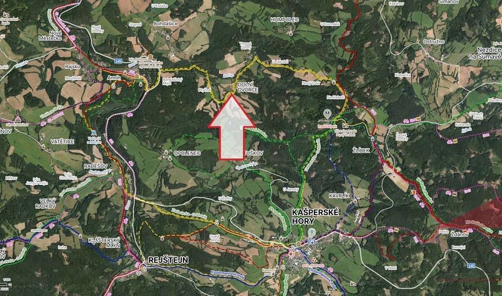 Prodej stavebního pozemku 1 205 m², Kašperské Hory – náhled fotky 25