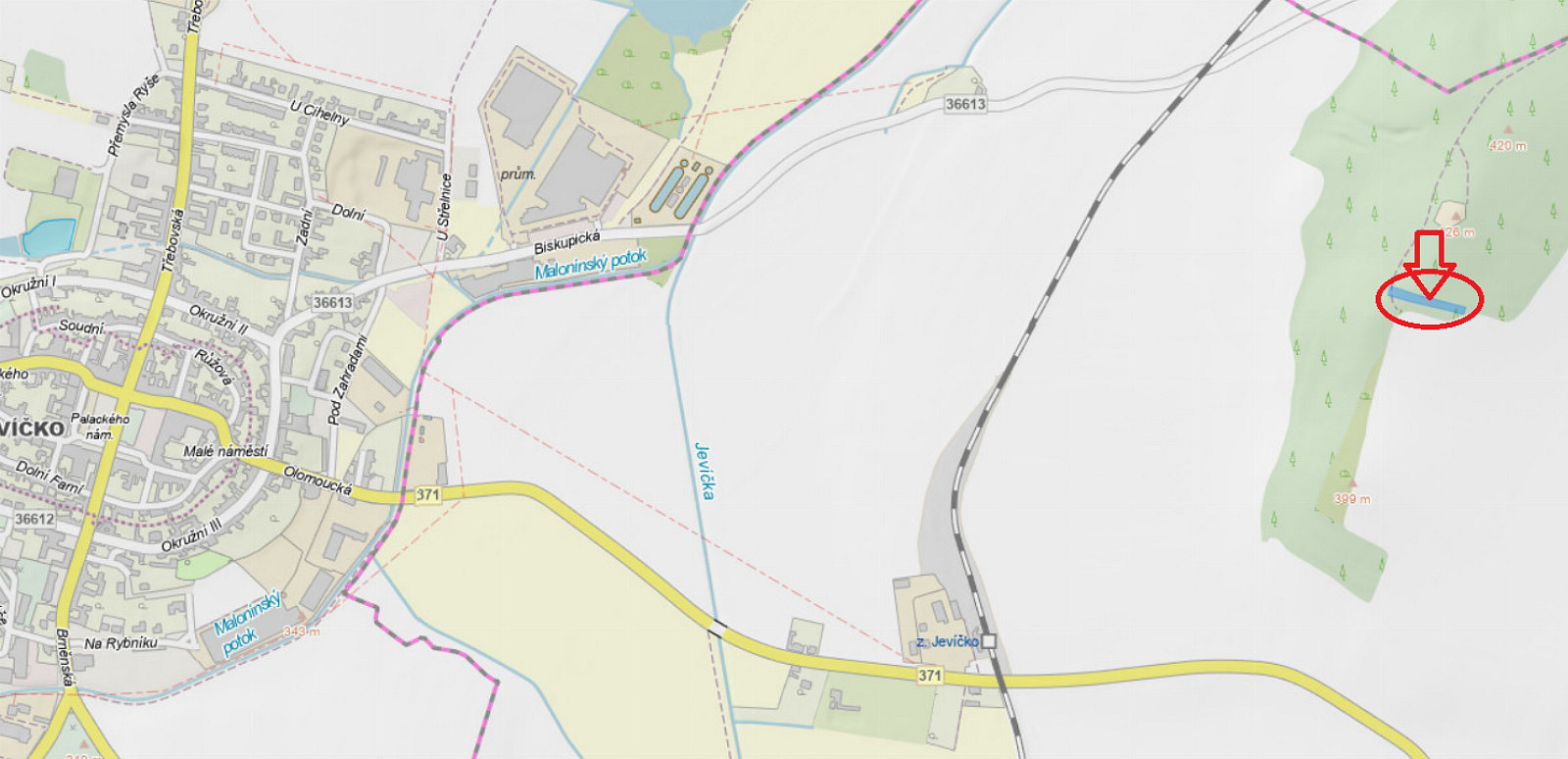 Prodej lesa 148 m²