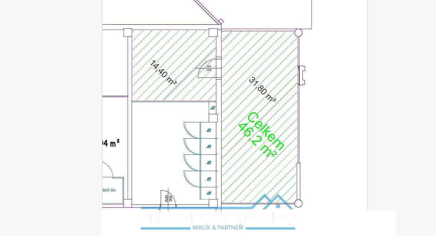 Pronájem obchodních prostor 46 m² – fotografie 3