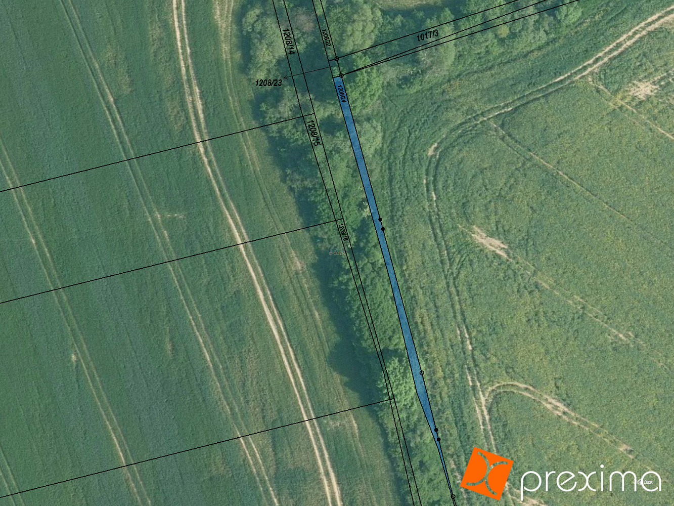 Prodej pole 221 m²