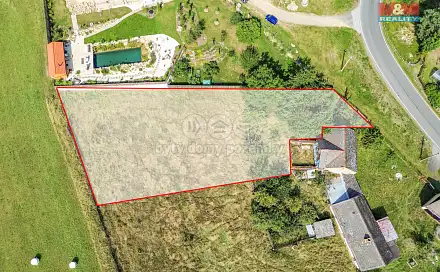 Prodej stavebního pozemku 2 370 m², Lestkov - Domaslav, okres Tachov