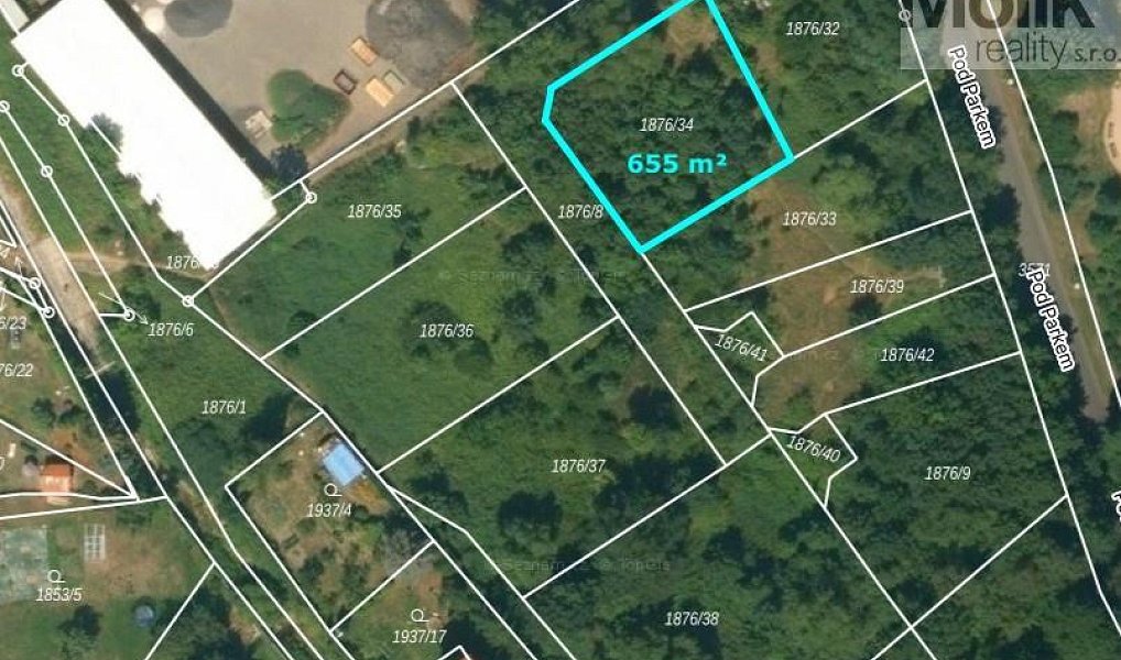 Prodej pozemku, 655 m², Teplice, Krupka