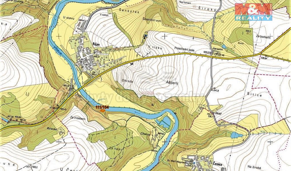 Prodej louky 1 837 m², Zlatá Koruna – náhled fotky 6