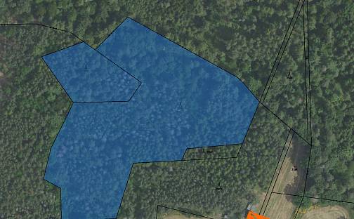 Prodej lesa 66 m², Bohostice, okres Příbram