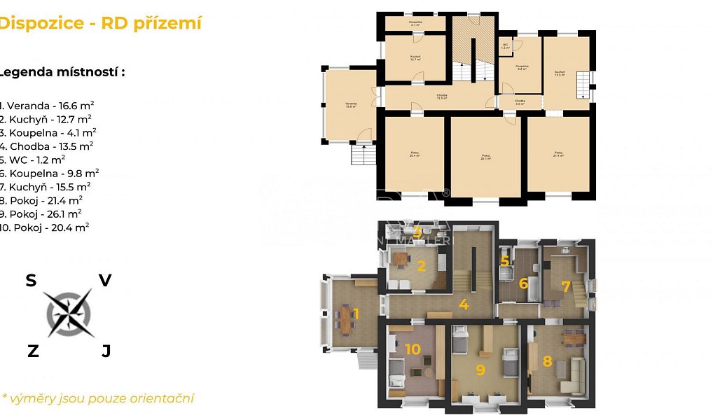 Prodej domu 320 m² s pozemkem 1 701 m², Mořina – náhled fotky 7