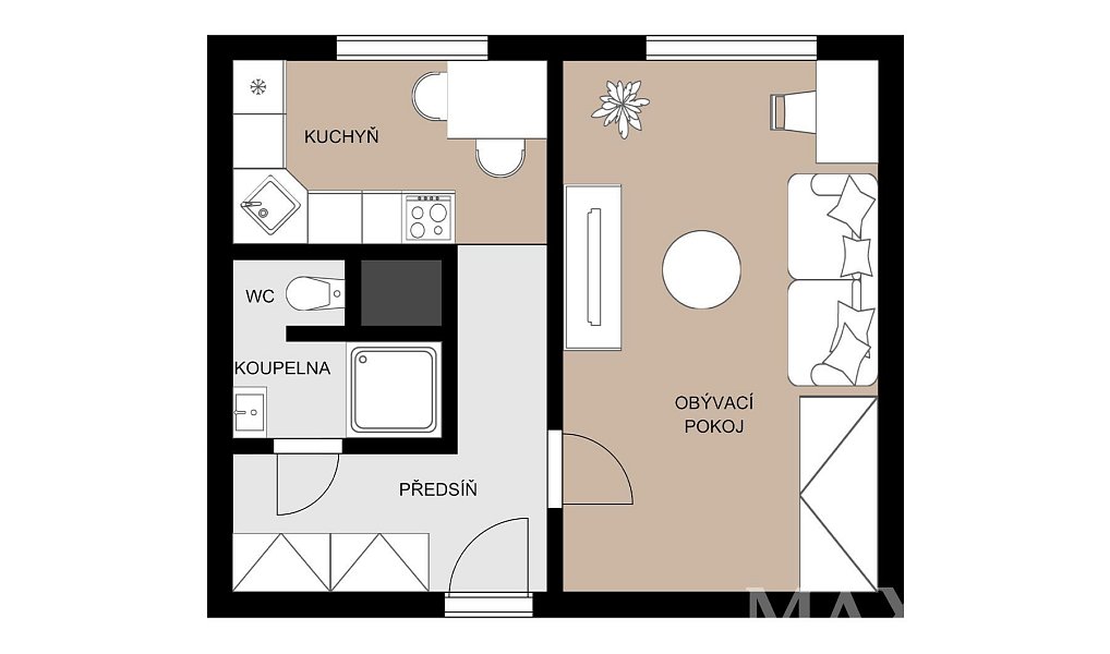 Prodej bytu 1+1 39 m², Ostrava – náhled fotky 22