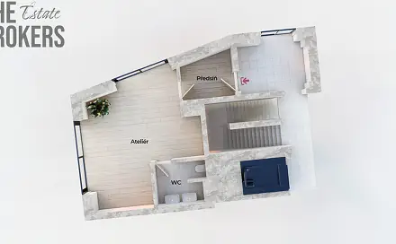 Prodej obchodních prostor 41 m², U hotelu, Praha 6 - Suchdol