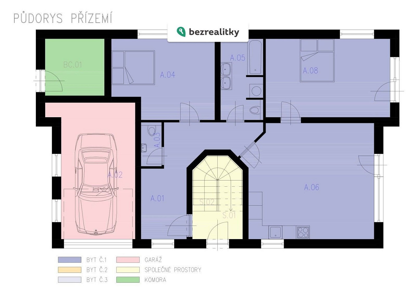 Prodej domu 102 m² s pozemkem 172 m² – pohled 4