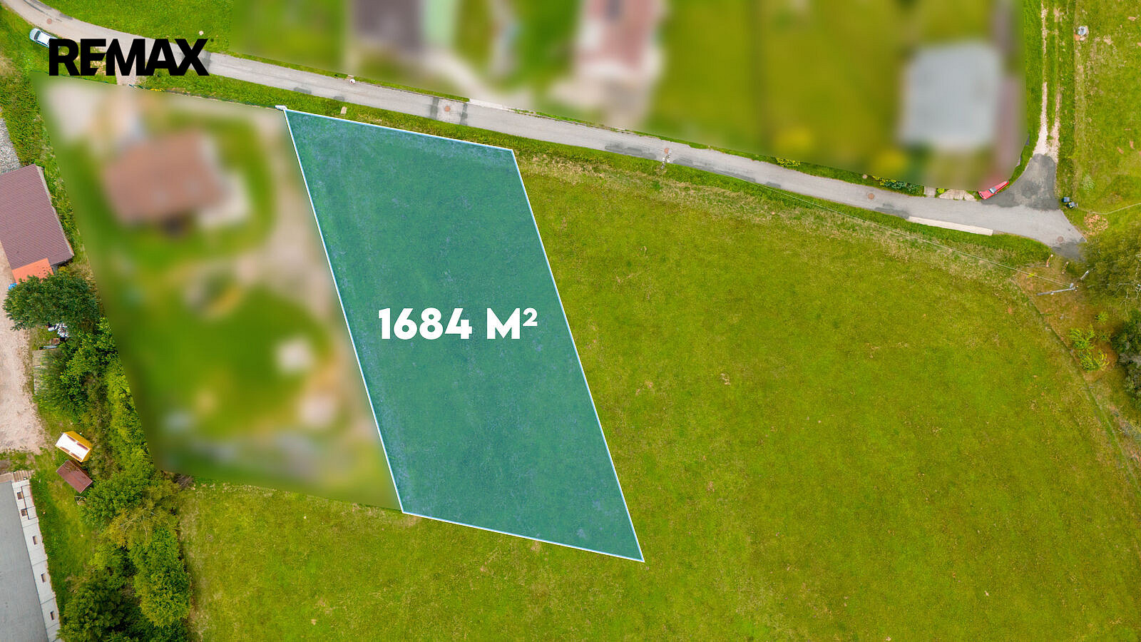 Prodej stavebního pozemku 1 684 m²