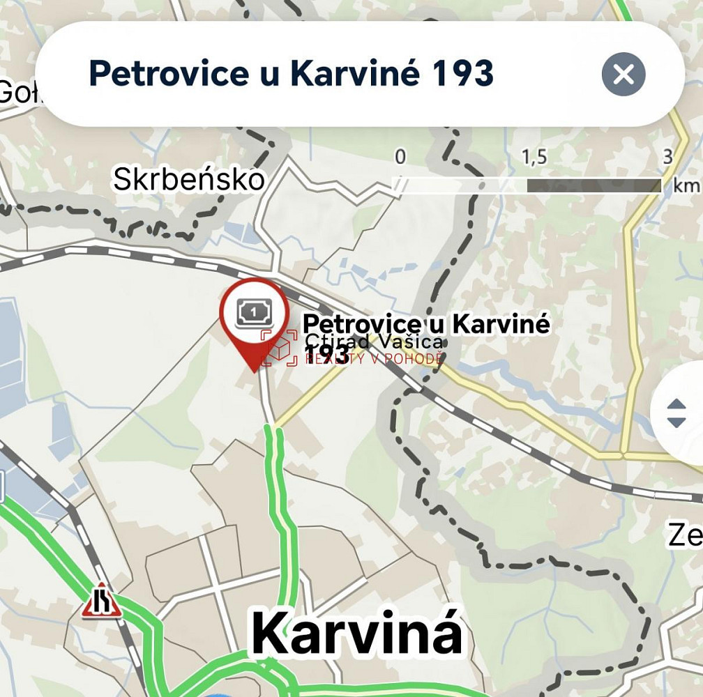 Prodej stavebního pozemku 1 037 m²