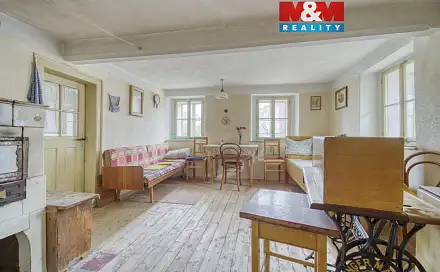 Prodej chaty/chalupy 80 m² s pozemkem 310 m², Zahořany, okres Domažlice